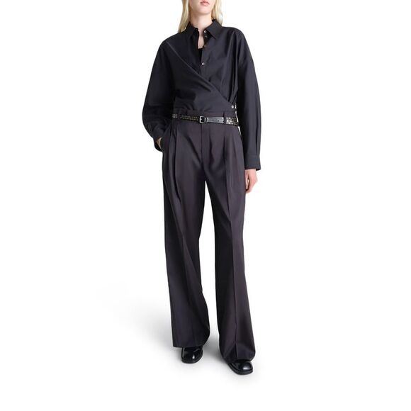 Lemaire Women Twisted Cotton Shirt